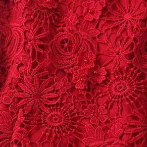 Embroidery Sleeveless Dresses