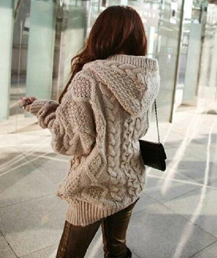 Loose Cardigan Sweater Coat