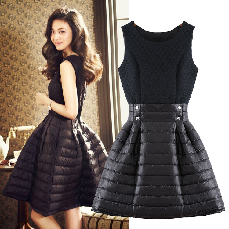 Thicken Cotton Sleeveless Vest Of Cultivate One's Morality Dress Hfdh